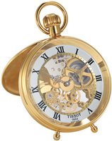 Da tasca Tissot Uomo in Acciaio placcato oro giallo T86.4.701.23